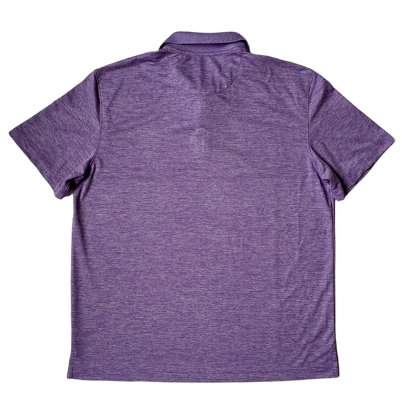 Men’s Van Heusen Air Golf Polo Shirt Purple - Medium - Picture 3 of 6